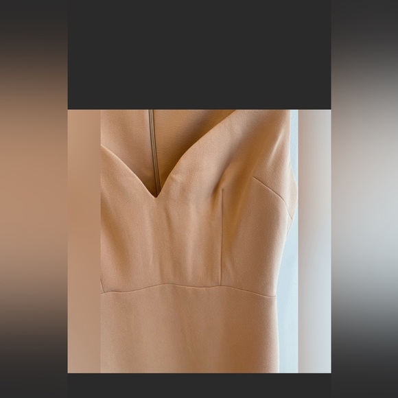 Alex Perry STRETCH CREPE CURVED BIKINI Dress - Picture 4 of 4